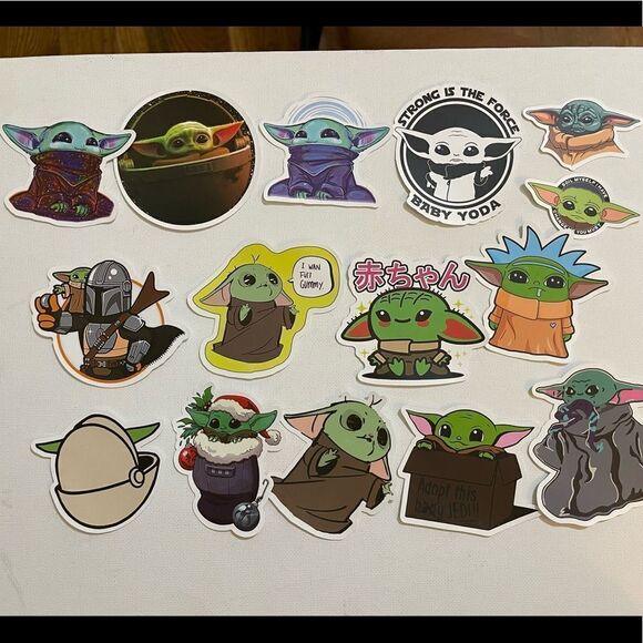 Star Wars 24 Party Bags & 100 Stickers NWT - Picture 9 of 10